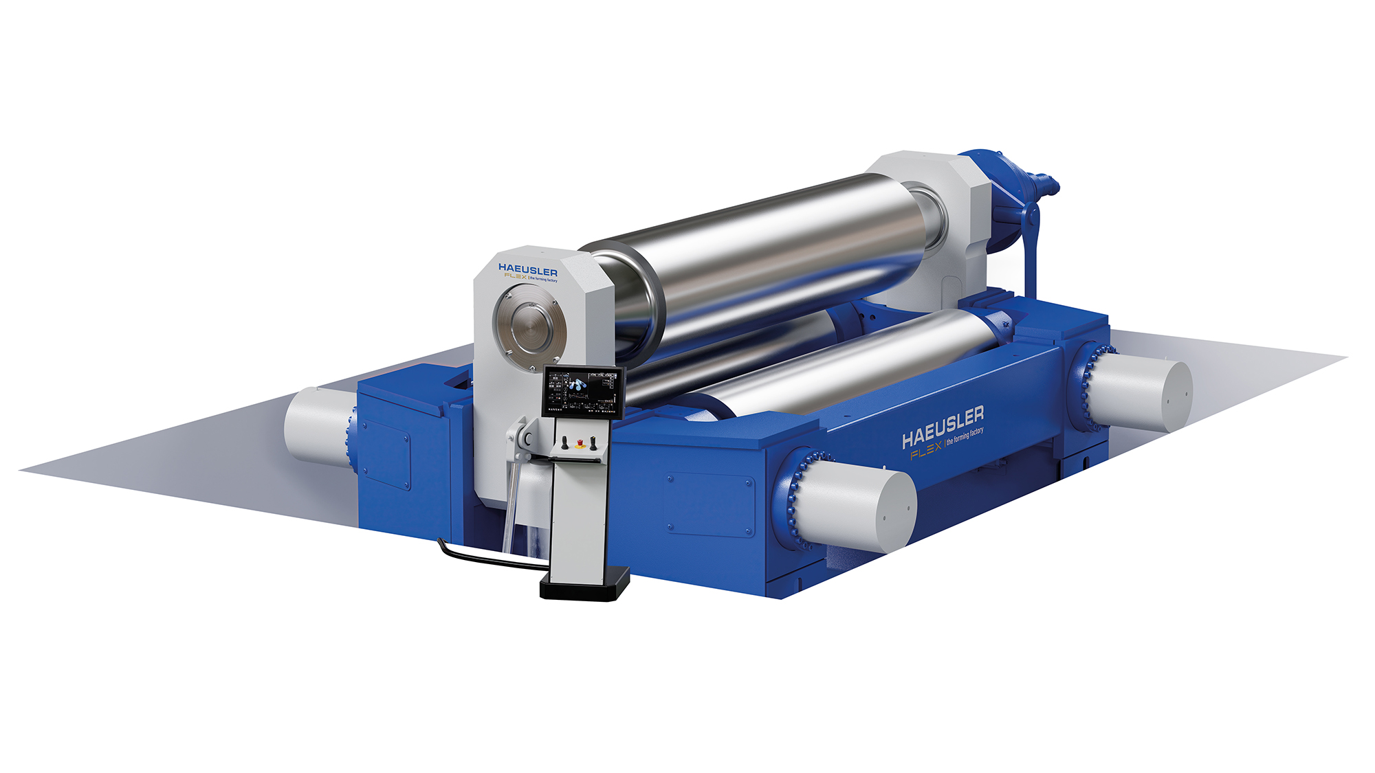 HAEUSLER / 3本ロール プレートベンディングマシン FLEX | 株式会社シーケービー