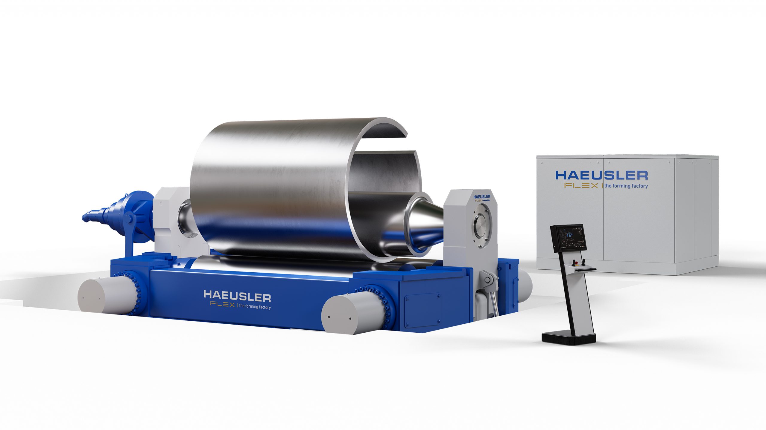 3本ロール プレートベンディングマシン FLEX